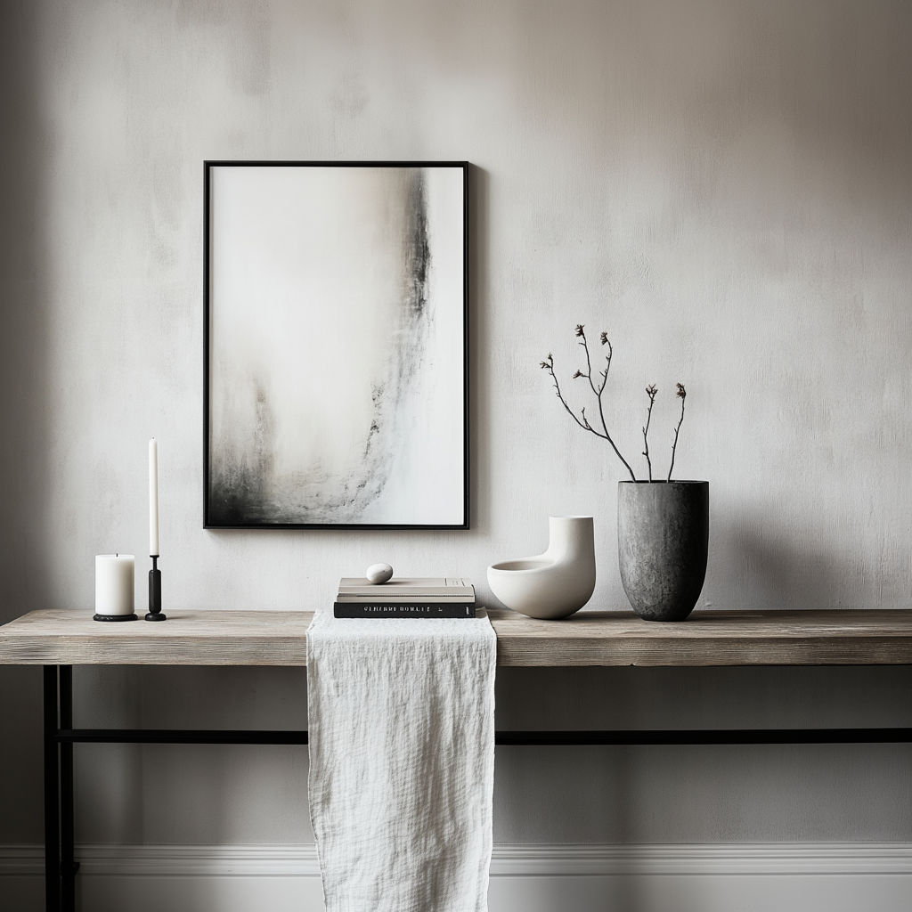 mireille0269 curated home decor arrangement abstract painting fdd1f072 c6a4 4ce9 a0c1 3982a35a8271 1