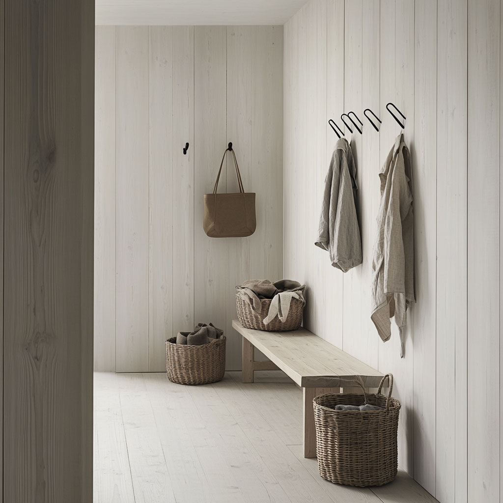 mireille0269 scandinavian hallway with whitewashed wooden wal 88b6830c 8d80 40f9 8c2a 5dff4990bb05 2